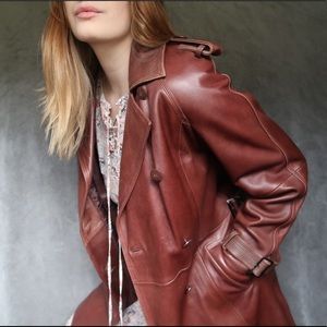 VINTAGE  leather jacket